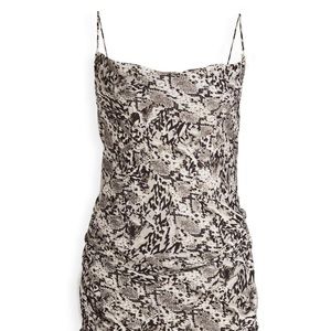 Intimately by Free People Snake Print Day To Night Slip Dress